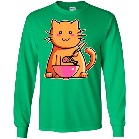 T-Shirts Irish Green / S Cats Favourite Meal Men's Long Sleeve T-Shirt