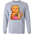 T-Shirts Sport Grey / S Cats Favourite Meal Men's Long Sleeve T-Shirt