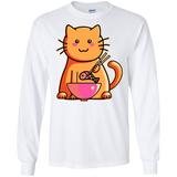 T-Shirts White / S Cats Favourite Meal Men's Long Sleeve T-Shirt