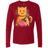 T-Shirts Cardinal / S Cats Favourite Meal Men's Premium Long Sleeve