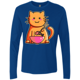 T-Shirts Royal / S Cats Favourite Meal Men's Premium Long Sleeve