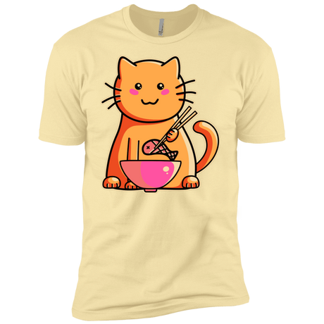 T-Shirts Banana Cream / X-Small Cats Favourite Meal Men's Premium T-Shirt