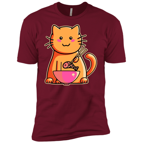 T-Shirts Cardinal / X-Small Cats Favourite Meal Men's Premium T-Shirt