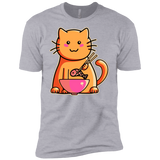 T-Shirts Heather Grey / X-Small Cats Favourite Meal Men's Premium T-Shirt