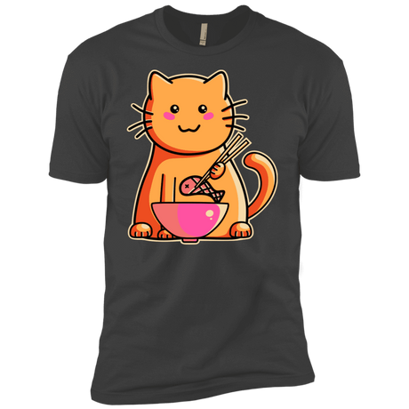 T-Shirts Heavy Metal / X-Small Cats Favourite Meal Men's Premium T-Shirt