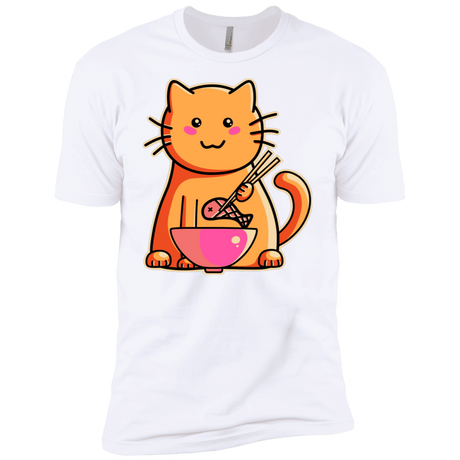 T-Shirts White / X-Small Cats Favourite Meal Men's Premium T-Shirt