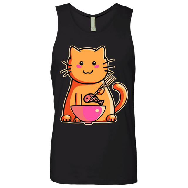 T-Shirts Black / S Cats Favourite Meal Men's Premium Tank Top