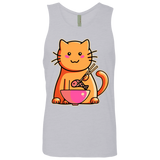 T-Shirts Heather Grey / S Cats Favourite Meal Men's Premium Tank Top