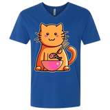 T-Shirts Royal / X-Small Cats Favourite Meal Men's Premium V-Neck