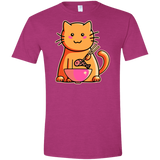 T-Shirts Antique Heliconia / S Cats Favourite Meal Men's Semi-Fitted Softstyle