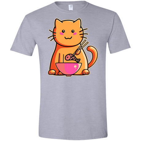 T-Shirts Sport Grey / X-Small Cats Favourite Meal Men's Semi-Fitted Softstyle