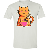 T-Shirts White / X-Small Cats Favourite Meal Men's Semi-Fitted Softstyle