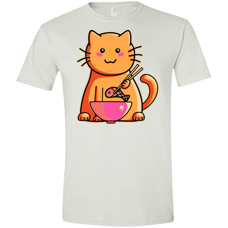 T-Shirts White / X-Small Cats Favourite Meal Men's Semi-Fitted Softstyle