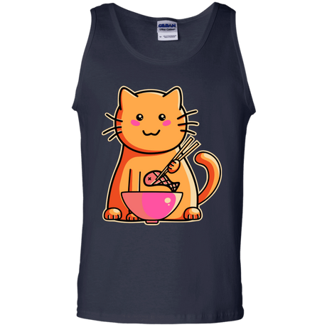 T-Shirts Navy / S Cats Favourite Meal Men's Tank Top