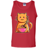 T-Shirts Red / S Cats Favourite Meal Men's Tank Top