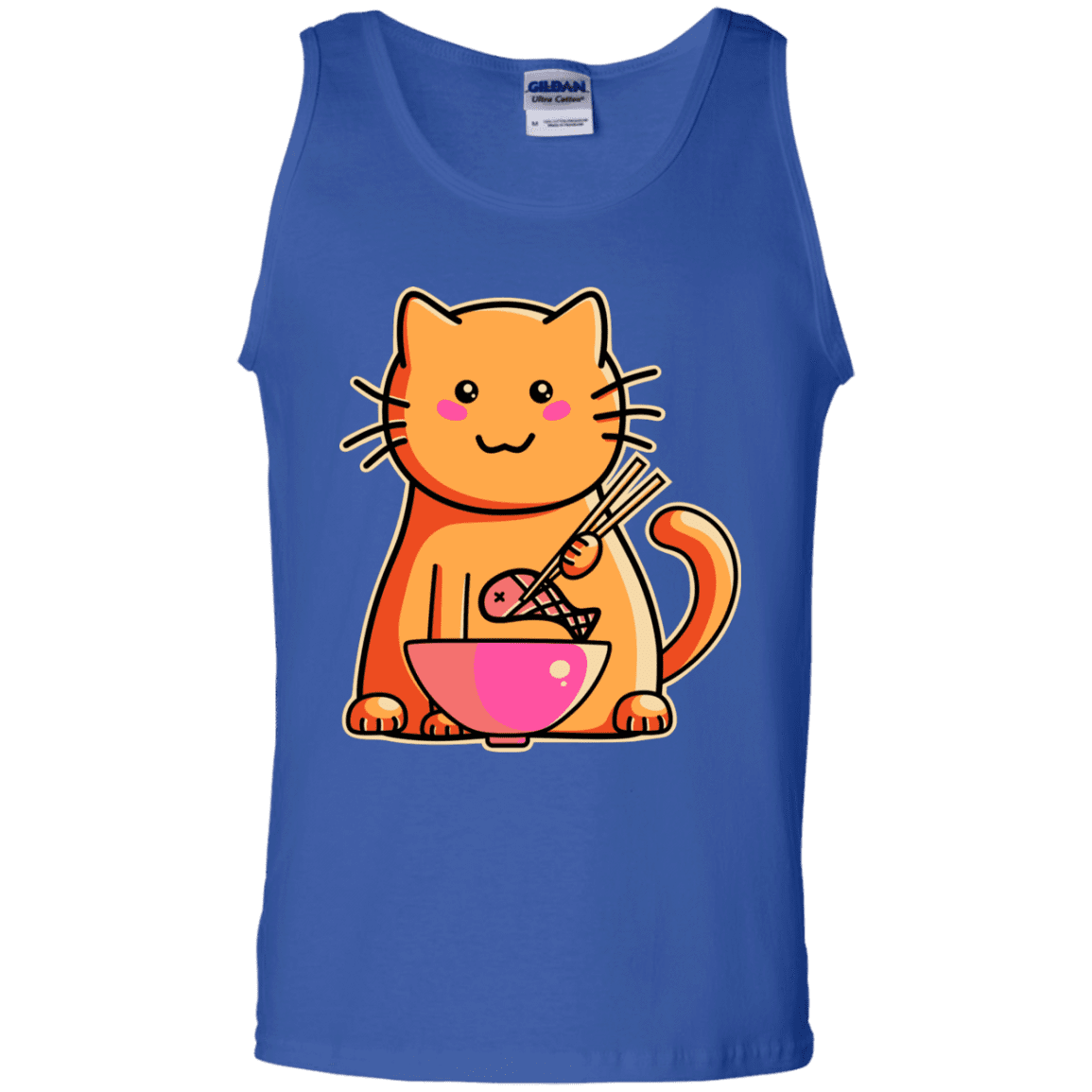 T-Shirts Royal / S Cats Favourite Meal Men's Tank Top