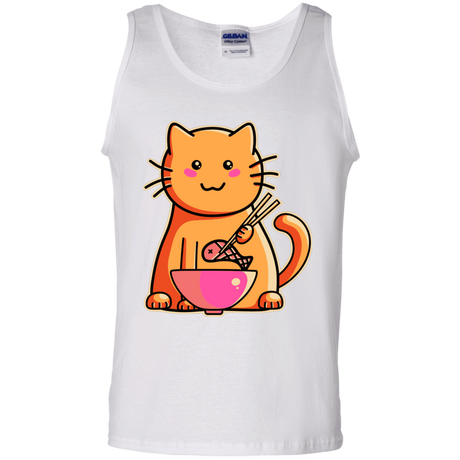 T-Shirts White / S Cats Favourite Meal Men's Tank Top