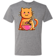 T-Shirts Premium Heather / S Cats Favourite Meal Men's Triblend T-Shirt