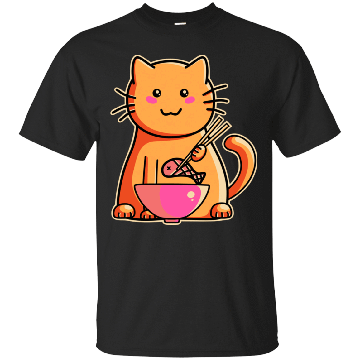 T-Shirts Black / S Cats Favourite Meal T-Shirt