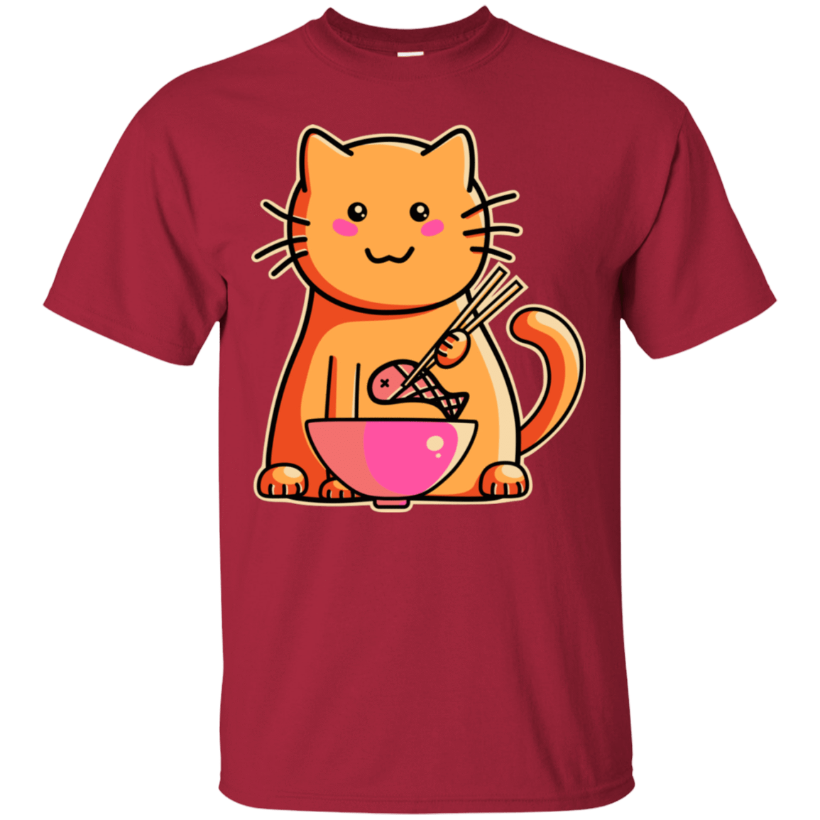 T-Shirts Cardinal / S Cats Favourite Meal T-Shirt