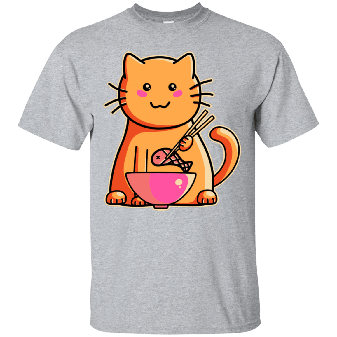 T-Shirts Sport Grey / S Cats Favourite Meal T-Shirt