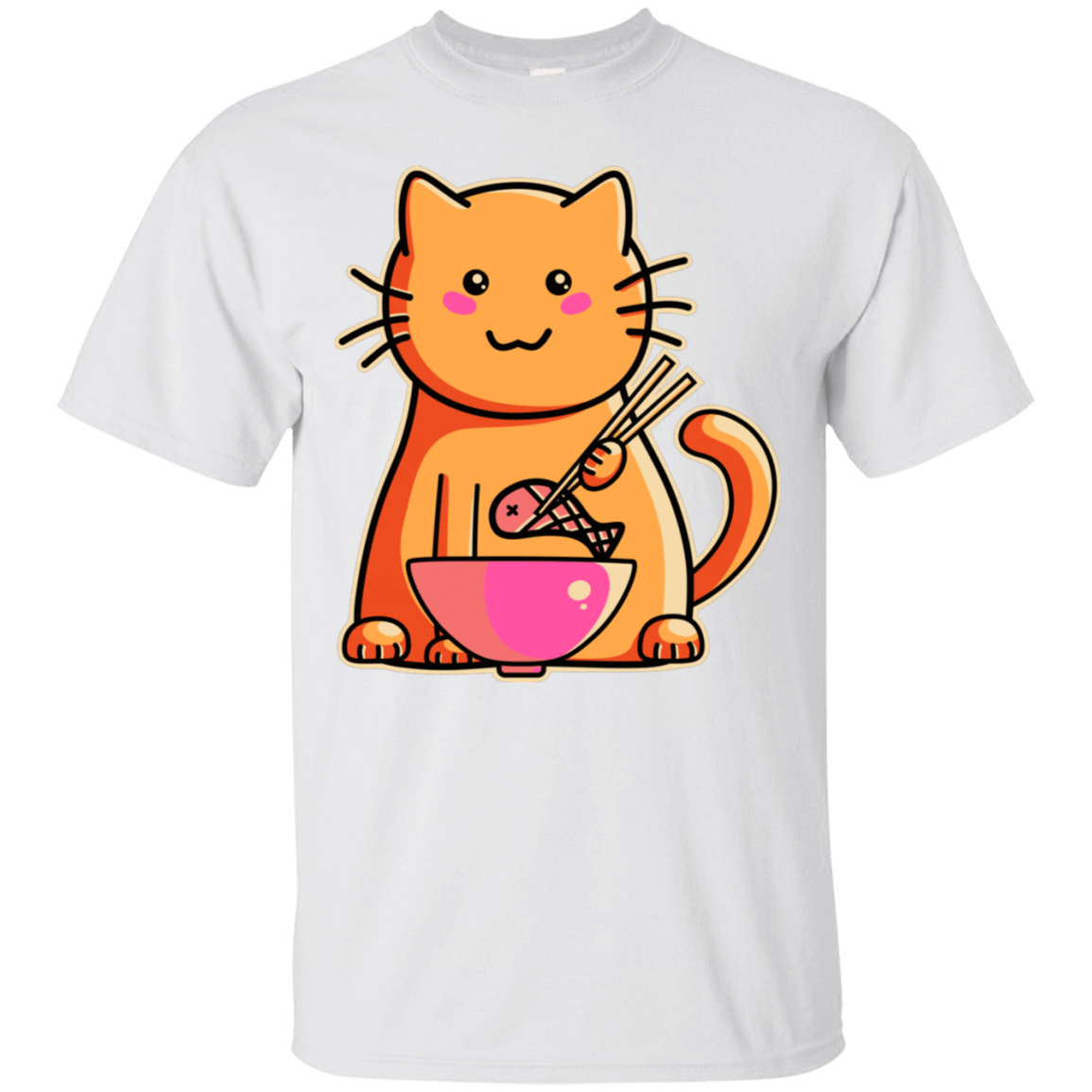 T-Shirts White / S Cats Favourite Meal T-Shirt