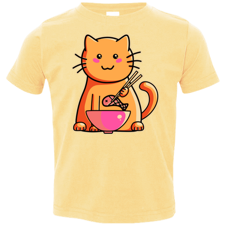 T-Shirts Butter / 2T Cats Favourite Meal Toddler Premium T-Shirt