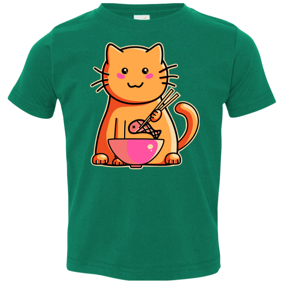 T-Shirts Kelly / 2T Cats Favourite Meal Toddler Premium T-Shirt