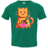 T-Shirts Kelly / 2T Cats Favourite Meal Toddler Premium T-Shirt