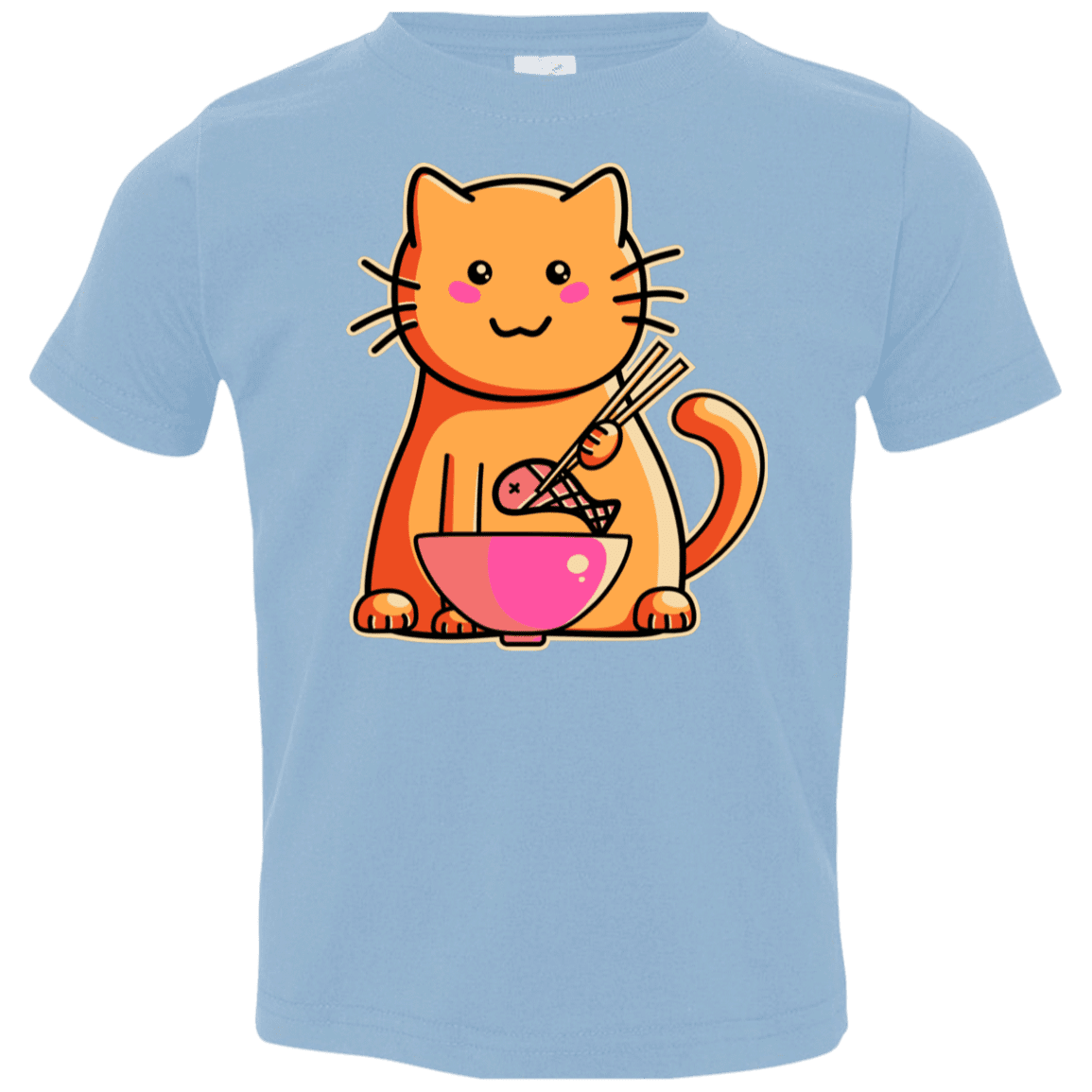 T-Shirts Light Blue / 2T Cats Favourite Meal Toddler Premium T-Shirt