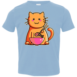 T-Shirts Light Blue / 2T Cats Favourite Meal Toddler Premium T-Shirt