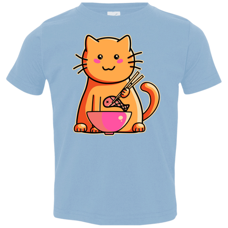 T-Shirts Light Blue / 2T Cats Favourite Meal Toddler Premium T-Shirt