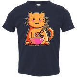 T-Shirts Navy / 2T Cats Favourite Meal Toddler Premium T-Shirt