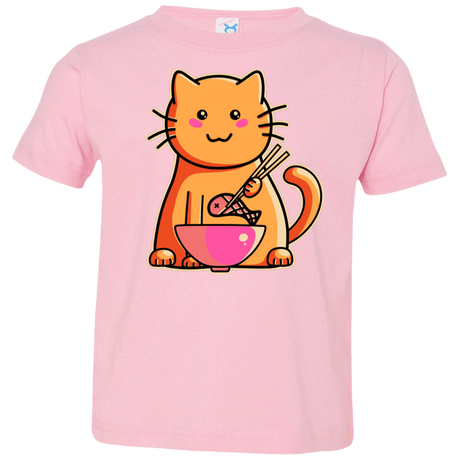 T-Shirts Pink / 2T Cats Favourite Meal Toddler Premium T-Shirt