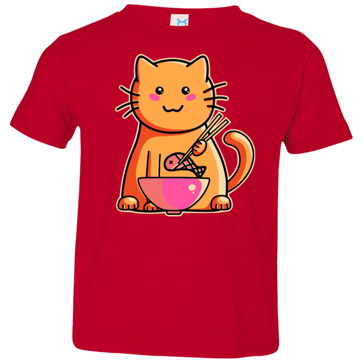 T-Shirts Red / 2T Cats Favourite Meal Toddler Premium T-Shirt