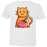 T-Shirts White / 2T Cats Favourite Meal Toddler Premium T-Shirt