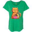 T-Shirts Envy / X-Small Cats Favourite Meal Triblend Dolman Sleeve
