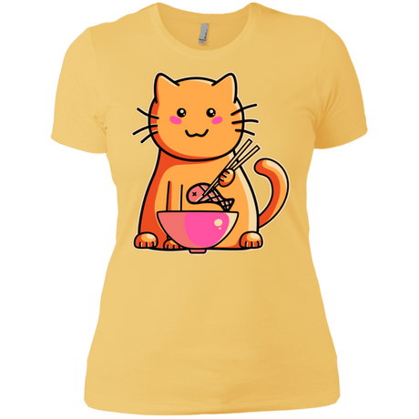 T-Shirts Banana Cream/ / X-Small Cats Favourite Meal Women's Premium T-Shirt