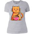 T-Shirts Heather Grey / X-Small Cats Favourite Meal Women's Premium T-Shirt