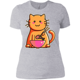 T-Shirts Heather Grey / X-Small Cats Favourite Meal Women's Premium T-Shirt