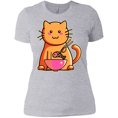 T-Shirts Heather Grey / X-Small Cats Favourite Meal Women's Premium T-Shirt