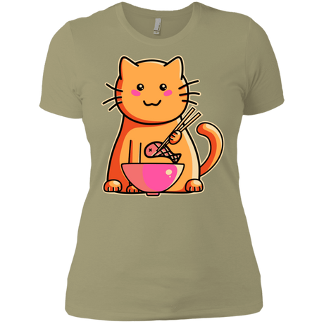 T-Shirts Light Olive / X-Small Cats Favourite Meal Women's Premium T-Shirt