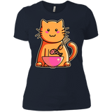T-Shirts Midnight Navy / X-Small Cats Favourite Meal Women's Premium T-Shirt