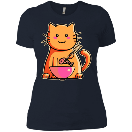 T-Shirts Midnight Navy / X-Small Cats Favourite Meal Women's Premium T-Shirt