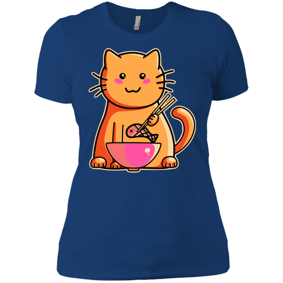 T-Shirts Royal / X-Small Cats Favourite Meal Women's Premium T-Shirt