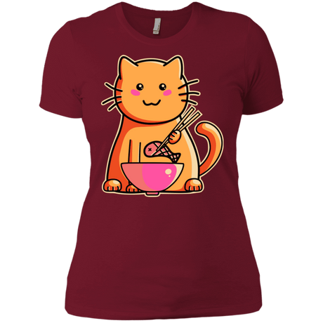 T-Shirts Scarlet / S Cats Favourite Meal Women's Premium T-Shirt