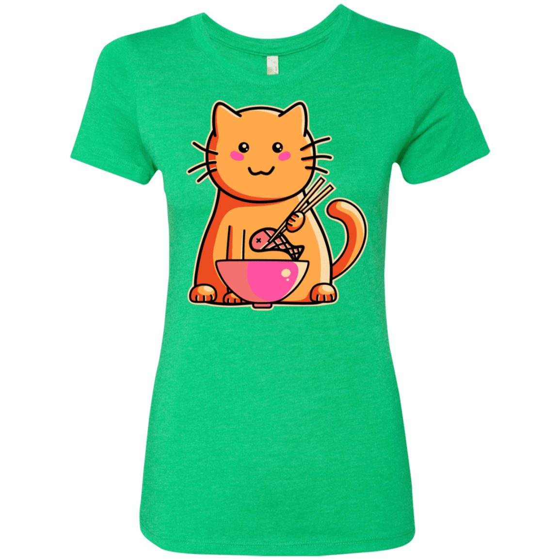 T-Shirts Envy / S Cats Favourite Meal Women's Triblend T-Shirt