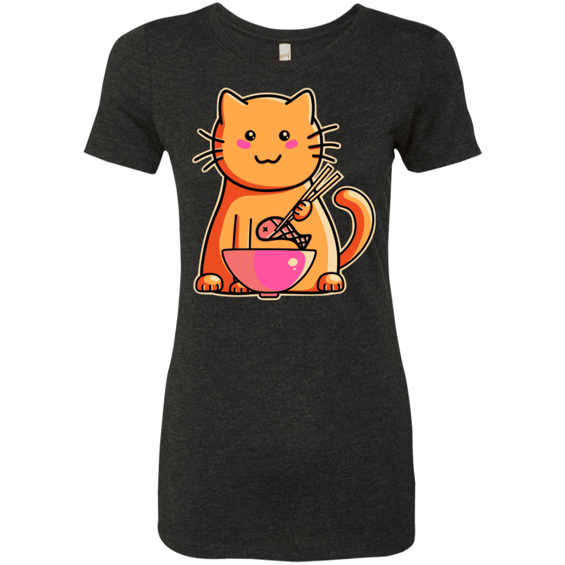 T-Shirts Vintage Black / S Cats Favourite Meal Women's Triblend T-Shirt