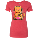 T-Shirts Vintage Red / S Cats Favourite Meal Women's Triblend T-Shirt
