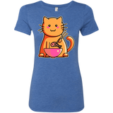 T-Shirts Vintage Royal / S Cats Favourite Meal Women's Triblend T-Shirt